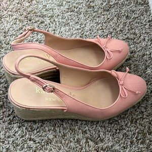 Women's Pink Wedge Sandals